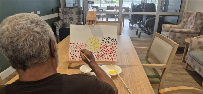Acknowledging NAIDOC Week at Kubirri Aged Care Centre