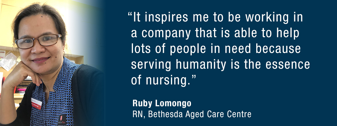 Ruby Lomongo: International Year of Health and Care Workers