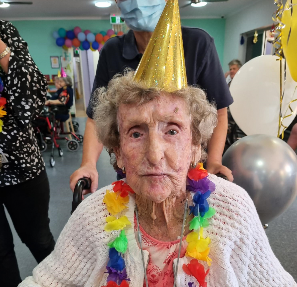 Old women at Bethesda Aged Care Centre